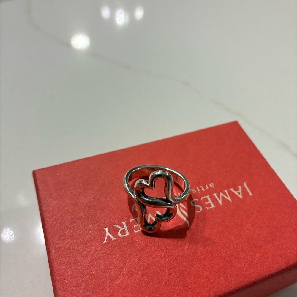 James Avery Heart to Heart Ring
